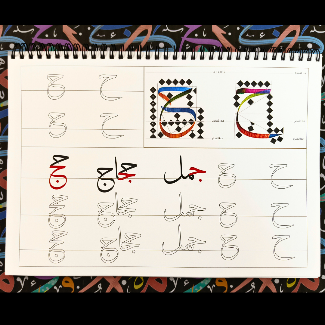 Arabic Calligraphy Book Set - Thululth Khat Font. - Image 4